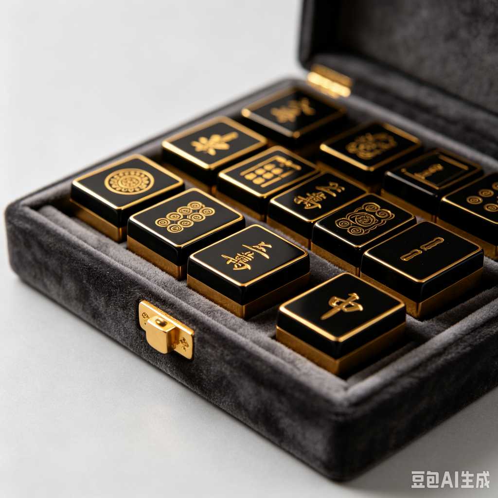mah jongg set with carrying case